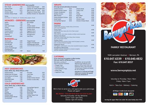 berwyn pizza menu.